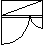 CAD  symbol planview | 2025336 | Vinkyla, 2 skåp | Metos Bacco ek