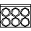 CAD  symbol planview | 2026302 | Cutlery holder | 6S