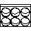 CAD  symbol frontview | 2026302 | Cutlery holder | 6S
