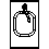 CAD  symbol frontview | 4204286 | Hand Wash station Metos | Proff HW400 st. faucet