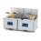 4154056 | Fryer Metos | Profi Plus 8+8 400V3N~