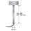 4181022 | Non-adjustable stand | Gloray NTL-14