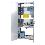 4252200 | Cleaning cabinet model K | 800x600x1850mm Classic