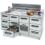 4321084 | Pizza table | Proff2 PT1600-GN3x3-MGH