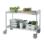 4554220 | Service trolley, 2 tiers | SET-105/2 FP